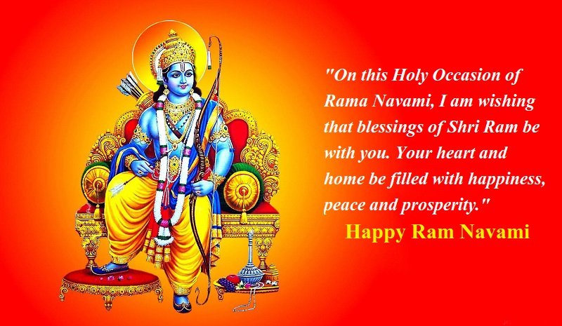 Happy Ram Navami Wishes for Friends and Family