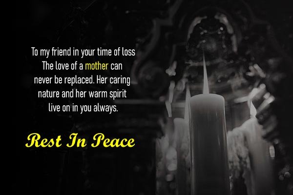 Condolence Messages and Sms for Mother