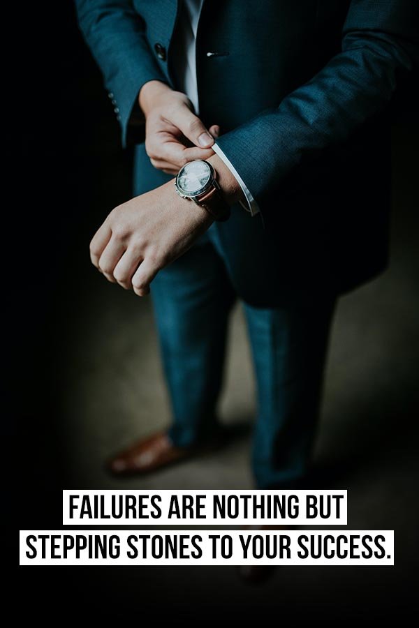 failure is a success on short motivational quotes