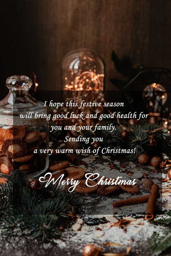 a very warm wish of Christmas